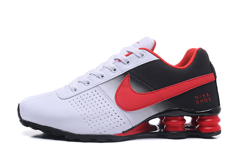 Nike Shox OZ D White Red Black Shoes - Click Image to Close